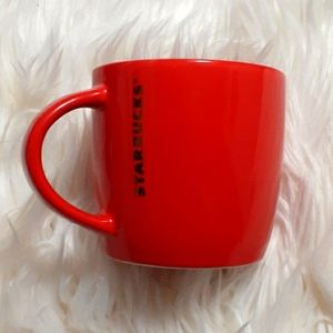 2017 Starbucks Red Ceramic Coffee Mug